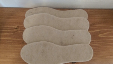 Preview: Alpaka Einlegesohlen Detailansicht