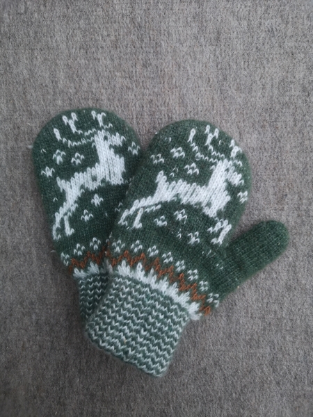 Kinder Alpaca Handschuhe