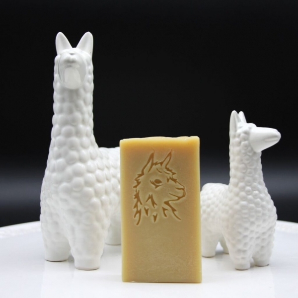 Naturseife mit Alpakakeratin handgemacht