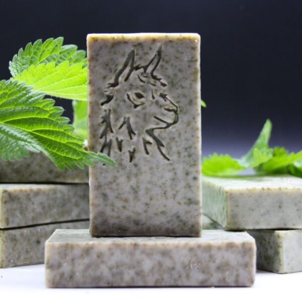 Naturseife mit Alpakakeratin handgemacht